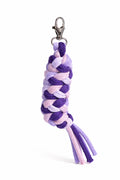 Tether for Hobby Horse made of double - violet/dark purple/lavender