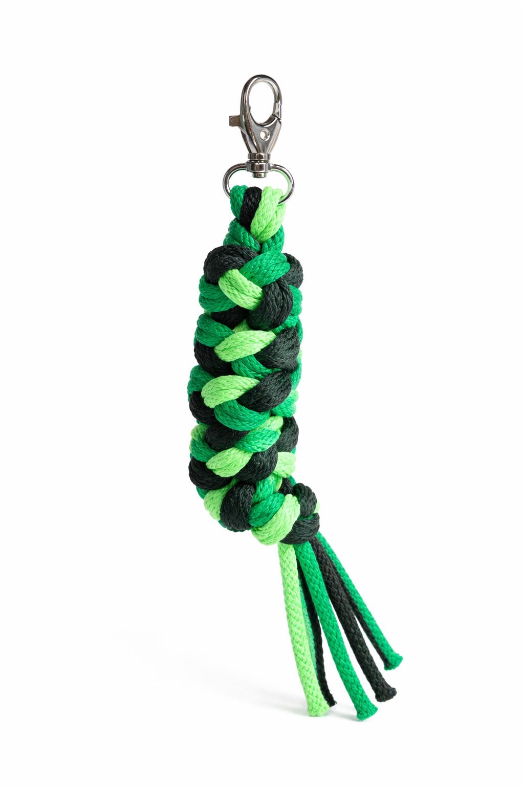 Tether for Hobby Horse made of double - light green / green / bottle green