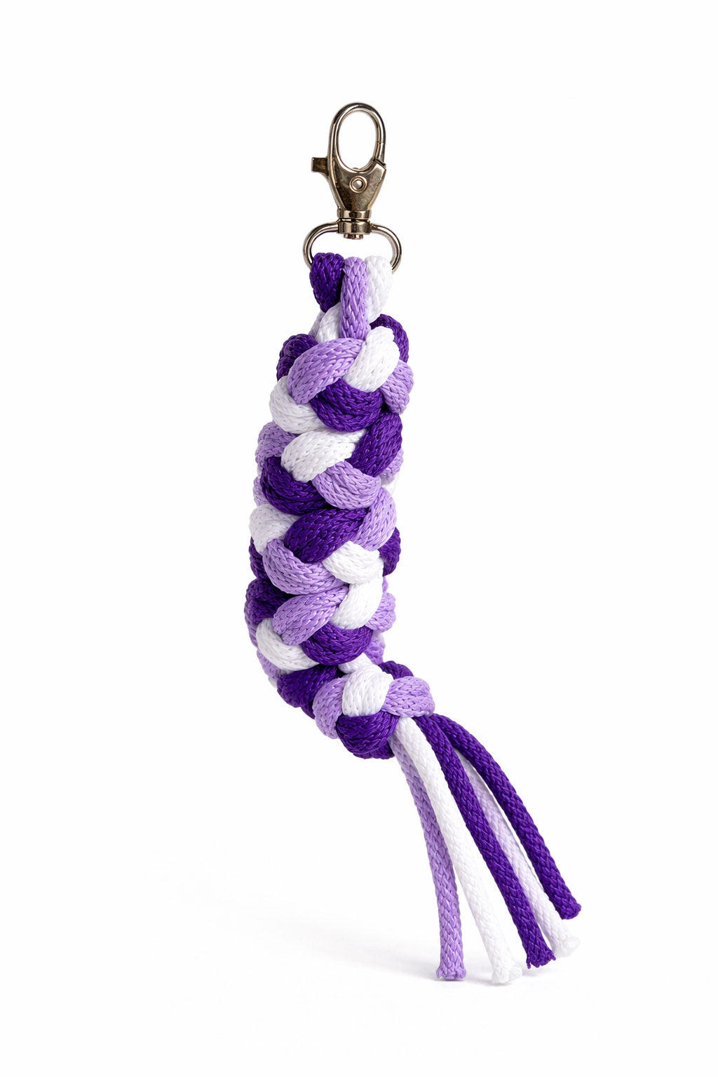Tether for Hobby Horse made of double - purple/dark purple/white