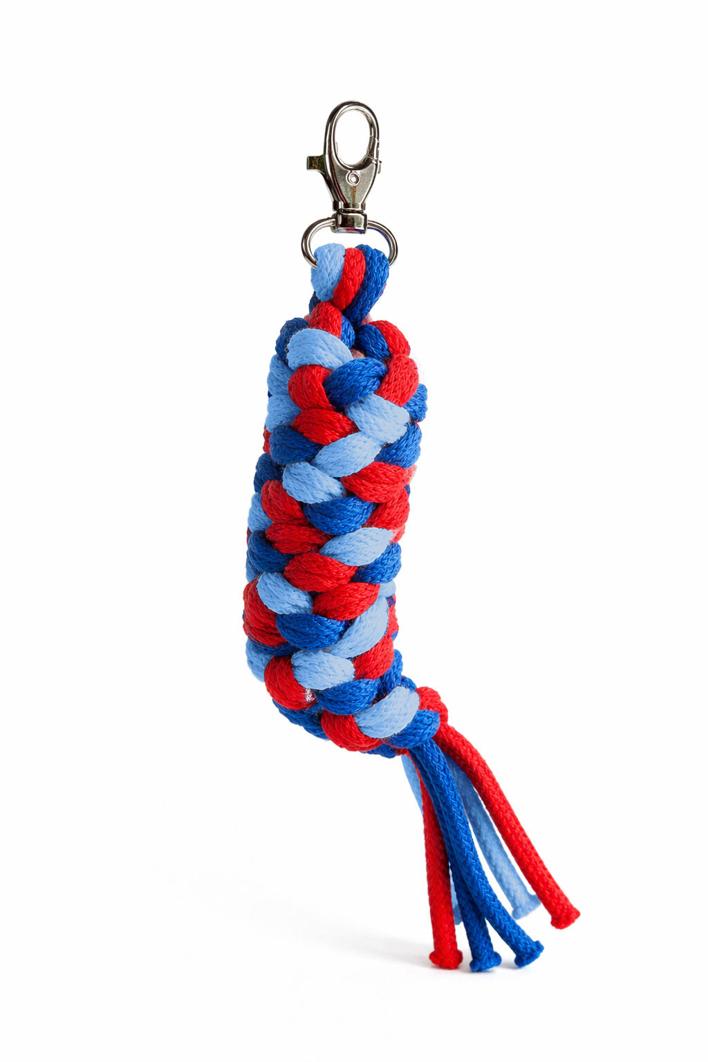 Tether for Hobby Horse made of double - blue/ cornflower/ red