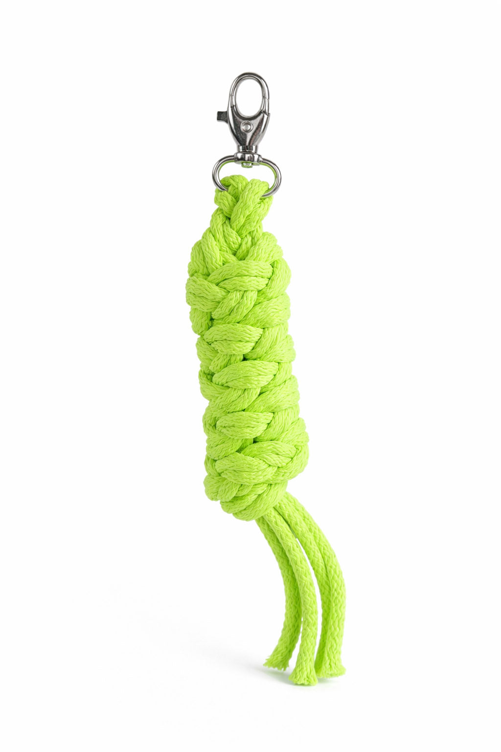 Tether for Hobby Horse made of double-twine cord - neon green