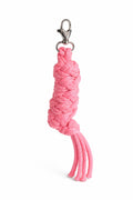 Tether for Hobby Horse made of double-twine cord - neon pink