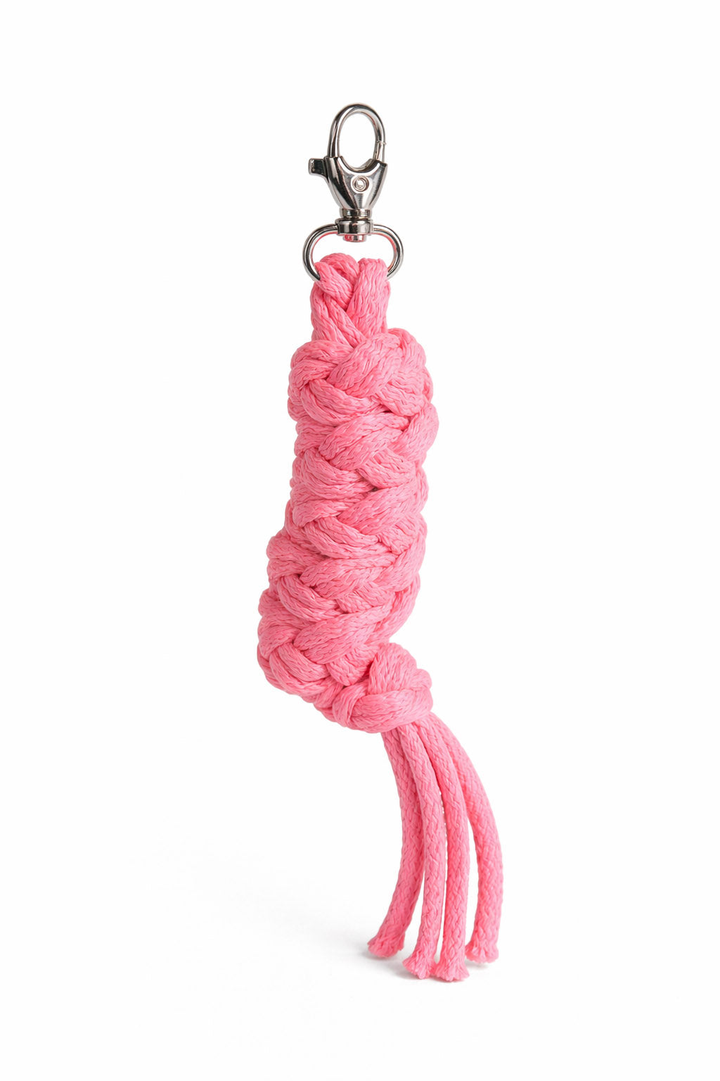 Tether for Hobby Horse made of double-twine cord - neon pink