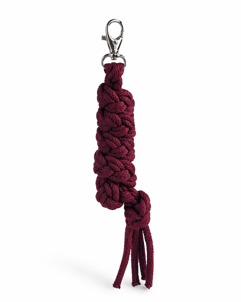 Tether for Hobby Horse made of double-twine cord - plum