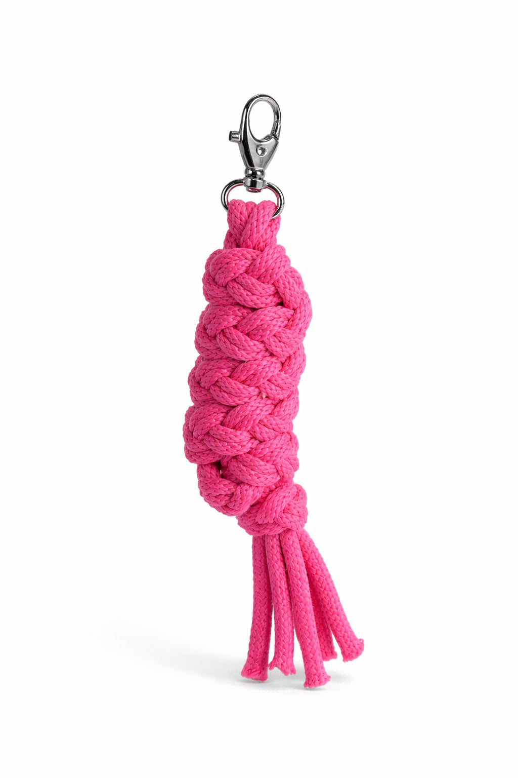Tether for Hobby Horse made of double-twine cord - dark pink