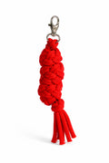 Tether for Hobby Horse made of double-twine cord - red