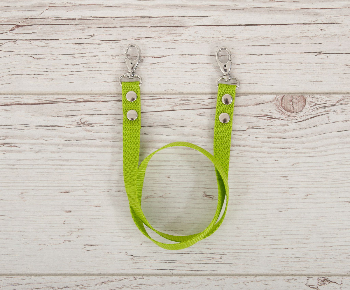 Hobby Horse reins for halters - lime