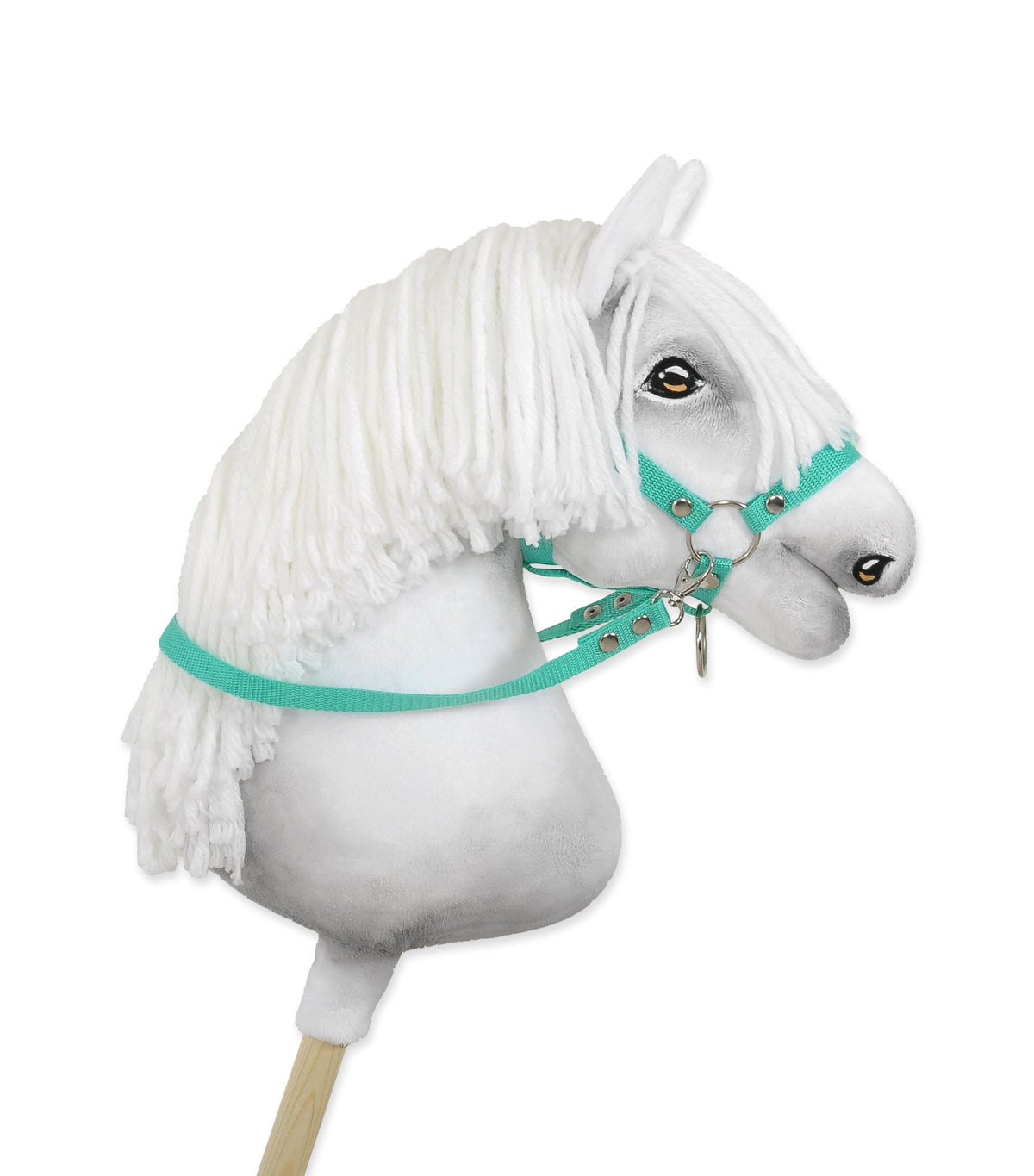 Hobby Horse reins for halters - mint