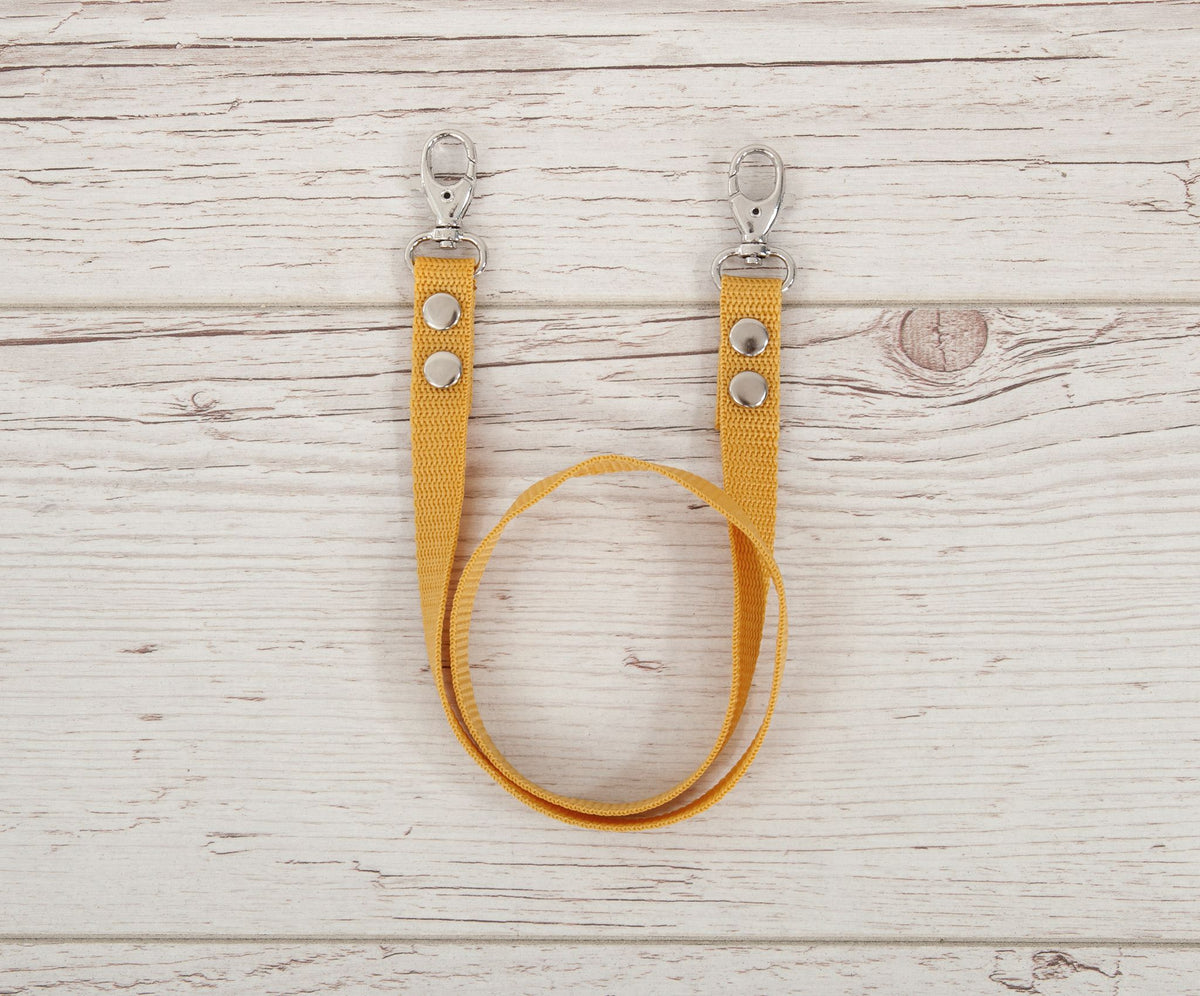 Hobby Horse reins for halters - honey yellow