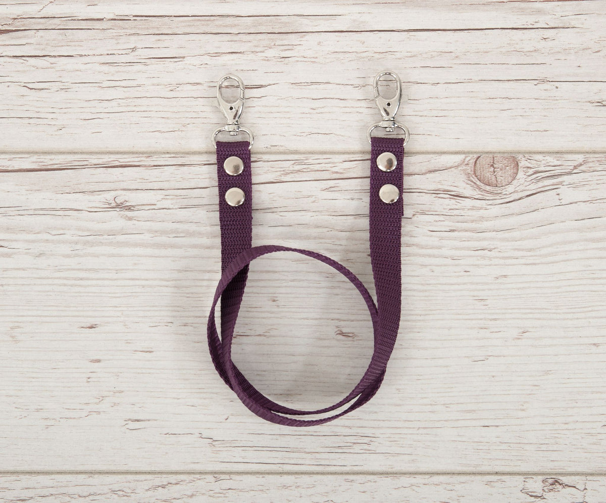 Hobby Horse reins for halters - plum