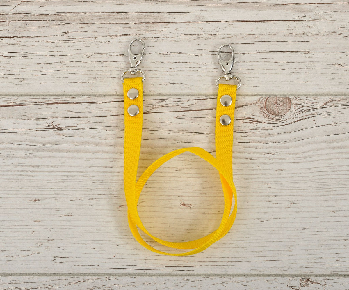 Hobby Horse reins for halters - yellow