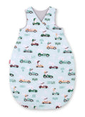 Cotton sleeping bag for children, size M, 3-12 months, TOG 2.5, all-season - mint rabbits