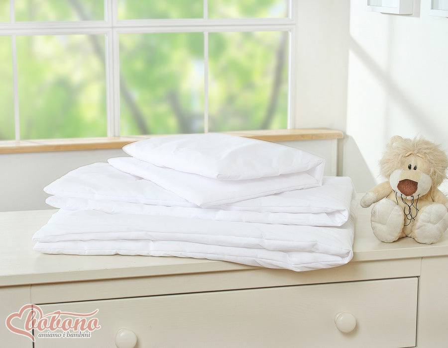 Filling for baby bedding duvet 120x90cm and flat pillow 40x60cm