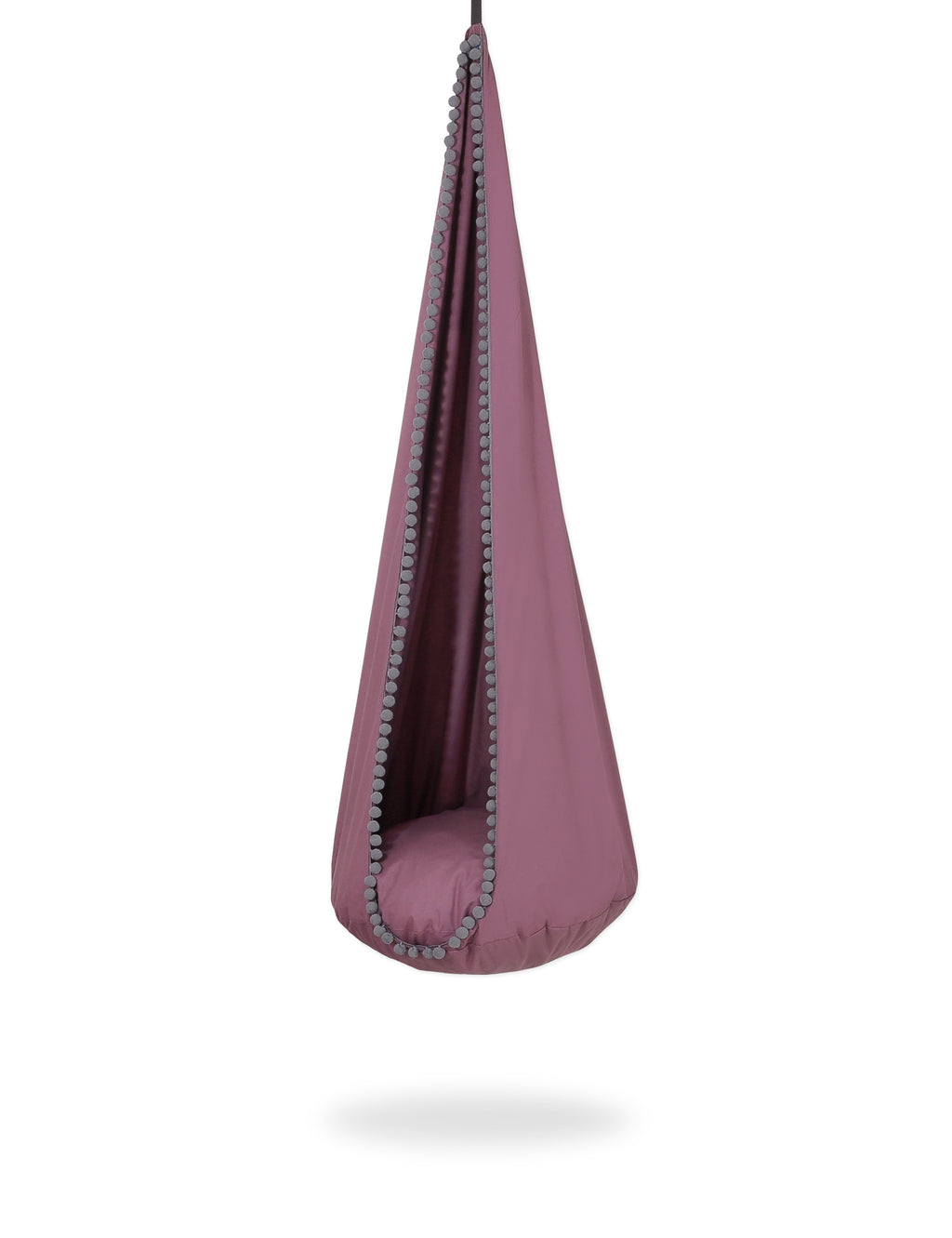 Hanging swing hammock cocoon - pastel violet