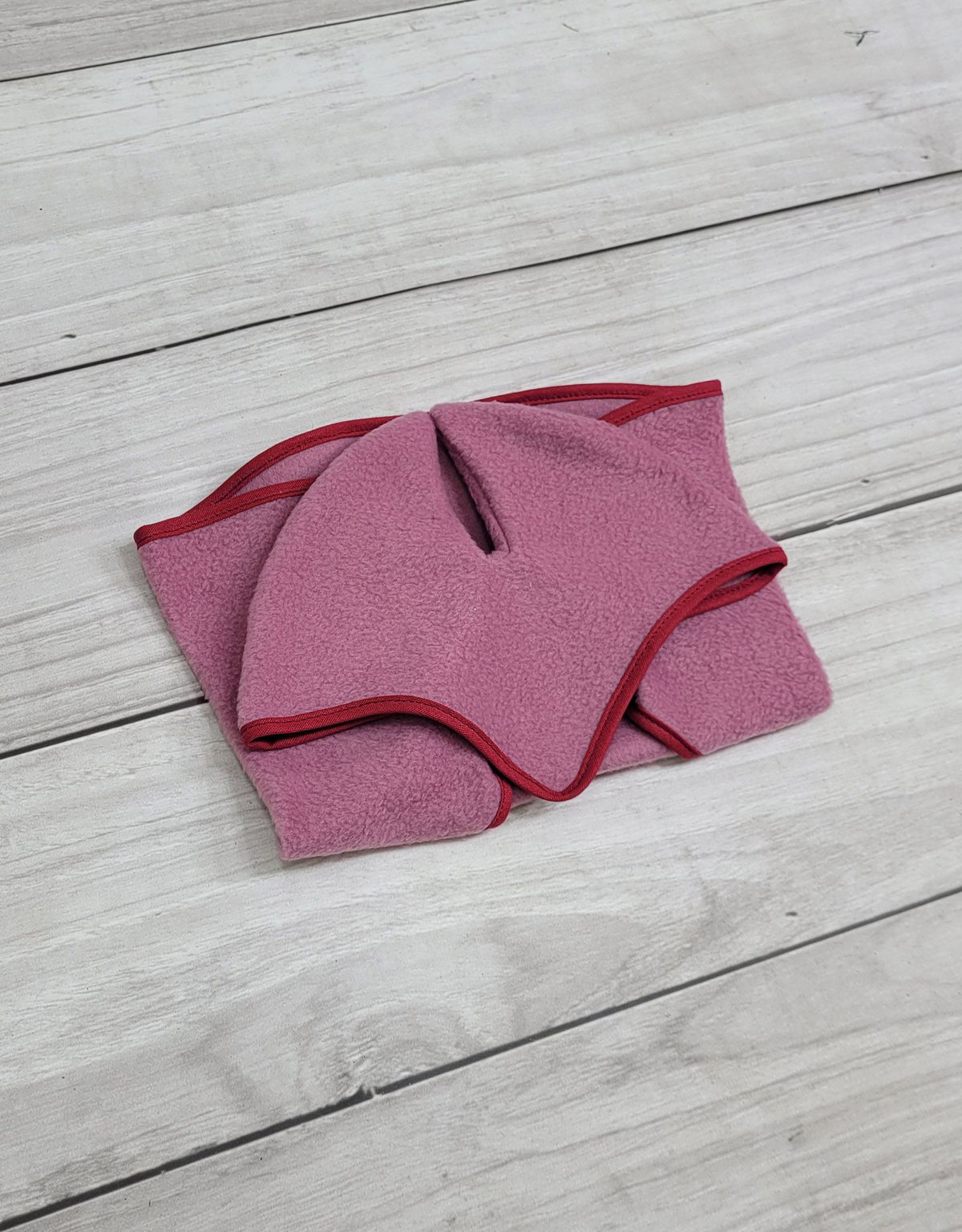 Set for Hobby Horse A3: Fleece blanket + earmuffs - berry