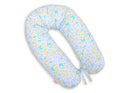 Cotton pillowcase for pregnancy pillow Longer - Blue butterflies